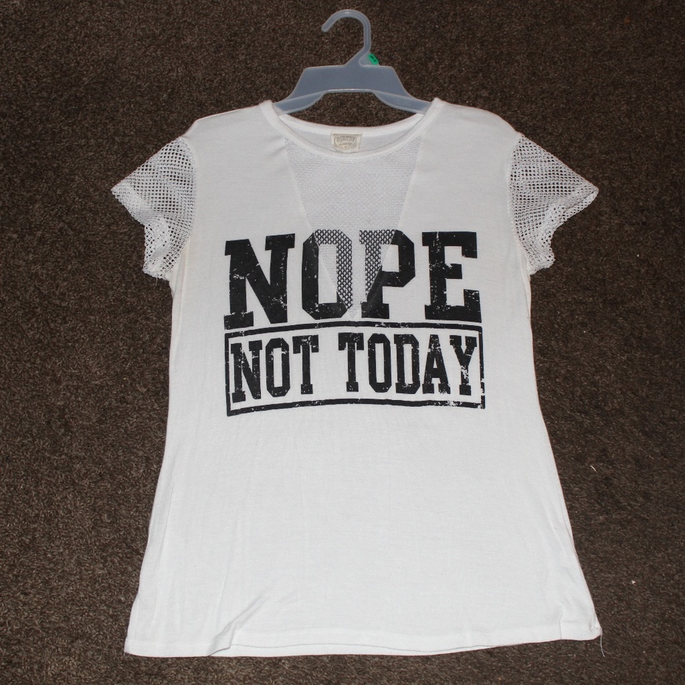 A white Low V. tee shirt!